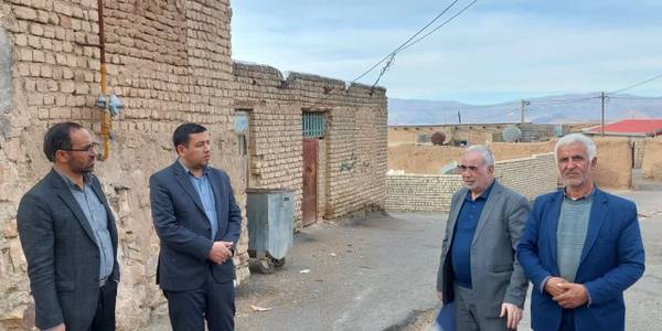 بازدید فرماندار از روستای قزلجه