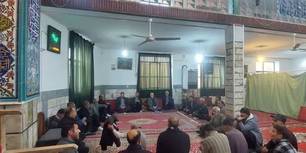 بازدید و دیدار مردمی فرماندار با اهالی روستای فسنگان