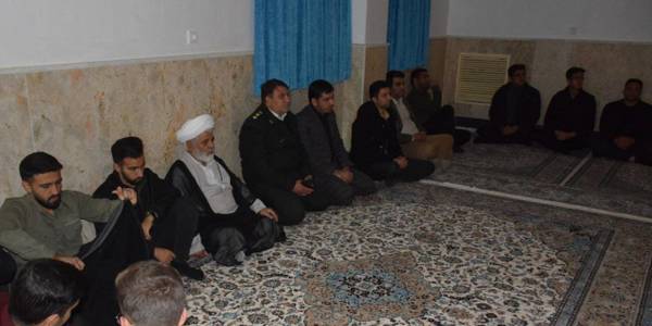 مراسم شبی با شهدا در مرکز آموزش عالی شهرستان محلات