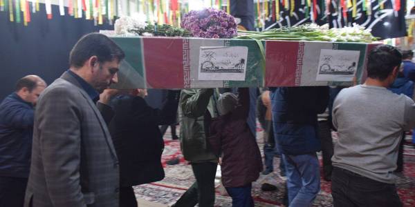 پنج شهید خوشنام بدرقه شدند.