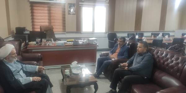 دیدار امام جمعه پرندک با فرماندار