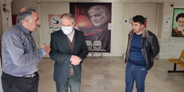 بازدید سرزده مهدی الیاسی معاون استاندار و فرماندار ویژه شهرستان ساوه از بنیاد مسکن انقلاب اسلامی شهرستان ساوه