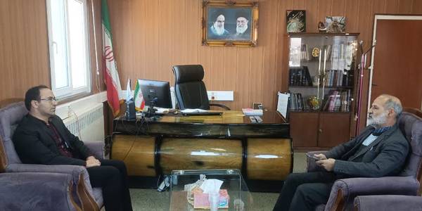 نشست رئیس هیات نظارت انتخابات شهرستان با فرماندار