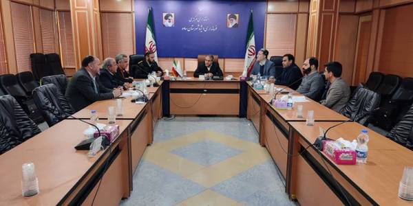 جلسه بررسی و افزایش زیرساخت‌های انتظامی شهرستان ساوه