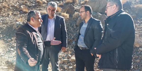 بررسی میدانی مشکلات معدن سرابادان