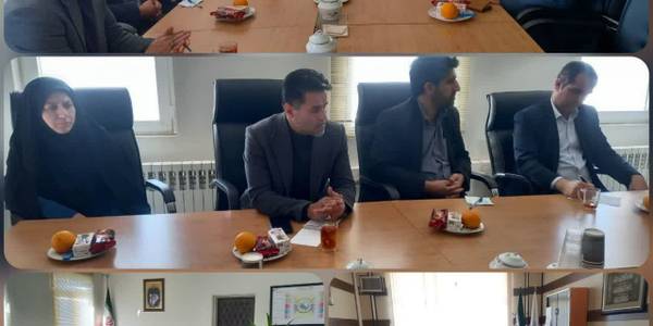 دیدار حسنی سرپرست اداره کل امور اداری و مالی