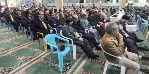 شرکت در مراسم نکوداشت حماسه 9 دی .