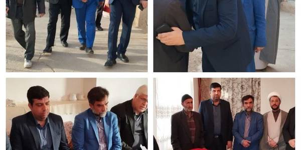 💢حضور دکتر هادی فرماندار شهرستان اراک به همراه مهندس محمدی معاون امور عمرانی فرمانداری و بخشدار معصومیه و دیگر مسئولین در منزل شهید اسماعیل مومنی با خانواده این شهید گرانقدر دیدار و از صبر و شکیبایی ایشان تجلیل نمودند