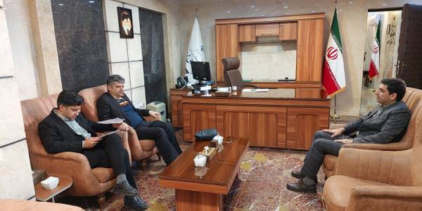 دیدار مدیر کل ارتباطات و فناوری اطلاعات استان مرکزی با سرپرست فرمانداری شهرستان محلات