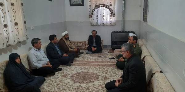 دیدار با خانواده شهید والا مقام علی دارستانی