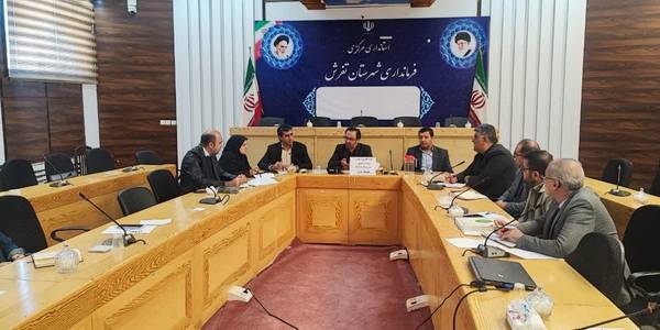 جلسه کارگروه سلامت و امنیت غذایی شهرستان برگزار شد.