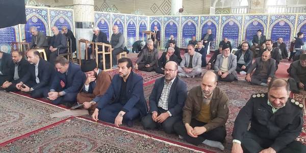 برگزاری مراسم یادبود شهدای حادثه تروریستی گلزار شهدای کرمان