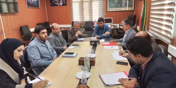 حضور در جلسه هیات بازرسی انتخابات شهرستان اراک