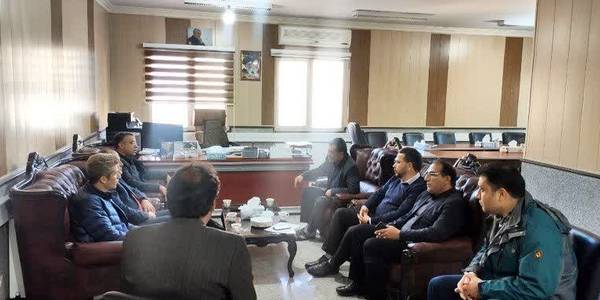 دیدار مدیرکل منابع طبیعی و آبخیزداری استان با فرماندار