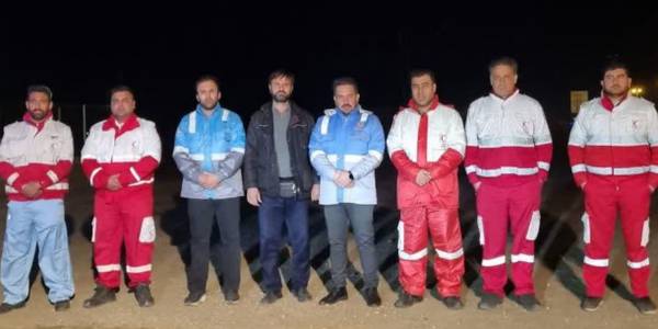 بازدید معاون برنامه‌ریزی و امور عمرانی از نحوه خدمات رسانی و امداد رسانی