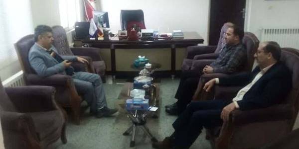 دیدار مدیر کل ارتباطات و فناوری اطلاعات استان با فرماندار شهرستان خنداب