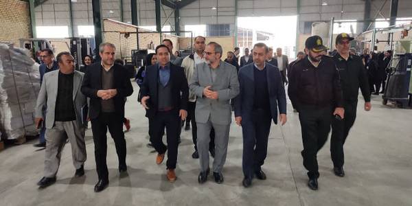 بازدید از  واحدهای تولیدی جدیدالتاسیس در شهرک صنعتی شهیدچمران
