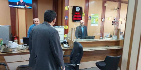 بررسی میدانی تعدادی از بانک های شهرستان محلات