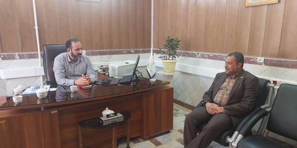 دیدار رییس اوقاف و امور خیریه شهرستان محلات و مسئول ستاد نماز جمعه شهر محلات با معاون سیاسی امنیتی و اجتماعی فرمانداری