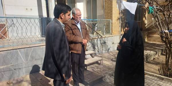 دیدار با مادر بزرگوار شهیدان بهرامی