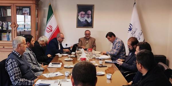 با حضور علیرضا حسنی،.  سرپرست اداره کل امور اداری و مالی