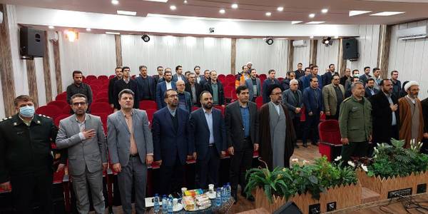 آیین تکریم و معارفه سرپرست فرمانداری شهرستان محلات  برگزار شد.