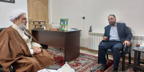 دیدار سرپرست فرمانداری شهرستان محلات با امام جمعه  شهر محلات