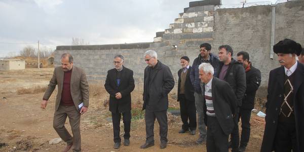 فرماندار از تعدادی از رو ستاهای بخش مرکزی خمین بازدید کرد