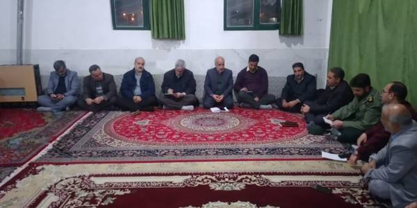 نشست بررسی مسائل و مشکلات محله کوی بعثت خمین برگزار شد