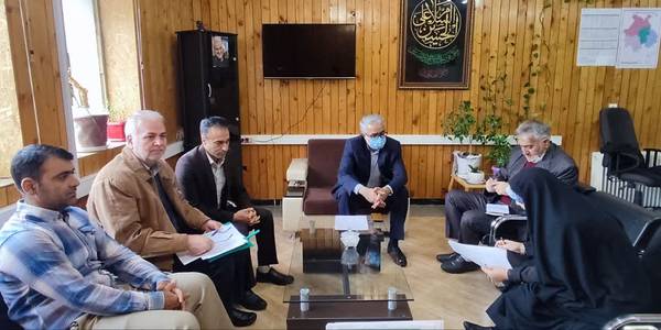 حضور ۸-۱۱-۱۴۰۲علیرضا ملک جانی دبیر هیات بازرسی انتخابات و کمیته حقوقی ستاد انتخابات استان مرکزی در فرمانداری شهرستان شازند