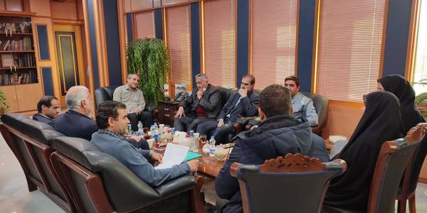 حضور ۱۰_۱۱_۱۴۰۲ علیرضا ملک جانی دبیر هیات بازرسی انتخابات و کمیته حقوقی ستاد انتخابات استان مرکزی در فرمانداری شهرستان ساوه