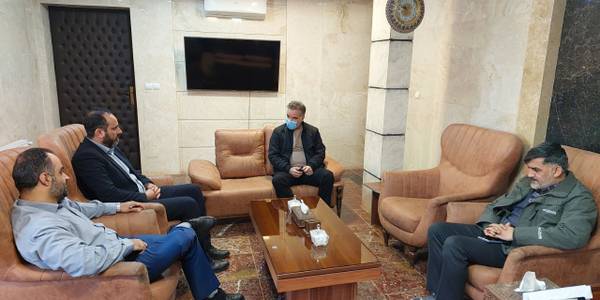 دیدار رییس اداره ورزش و جوانان با سرپرست فرمانداری شهرستان محلات