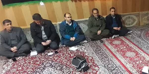 برگزاری میز خدمت و تکریم ارباب رجوع در روستای مخلص آباد