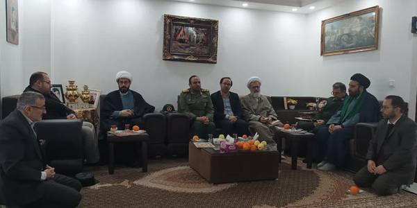 دیدار با خانواده شهید والامقام تقی سعدی