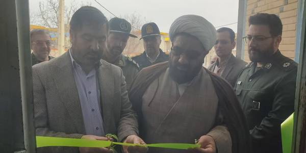 افتتاح پروژه های دهیاری روستای درویشان به مناسبت چهل و پنجمین سالگرد پیروزی شکوهمند انقلاب