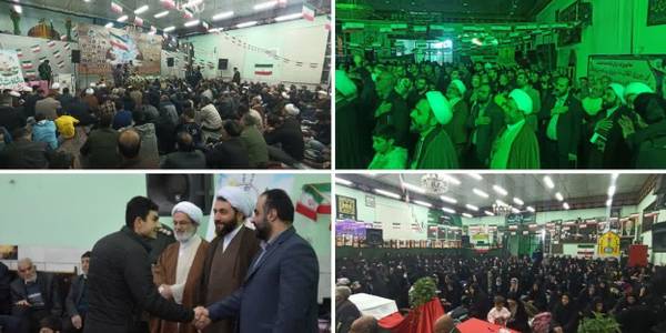 یادواره شهدای شهر نیم‌ور برگزار شد