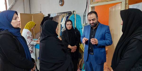 بازدید سرپرست فرمانداری شهرستان محلات از کانون فرهنگی اجتماعی بانوان