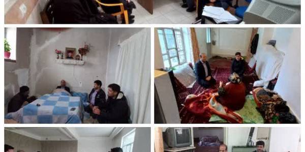 همزمان با پنجمین روز دهه مبارک فجر میز خدمت باحضور رئیس و همکاران کمیته امداد امام خمینی شهرستان فراهان