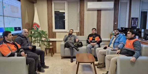بازدید معاون استاندار و مدیرکل مدیریت بحران از مرکز مدیریت راه‌ها