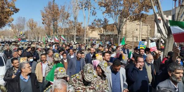 راهپیمایی با شکوه و حماسی یوم الله 22 بهمن 1402