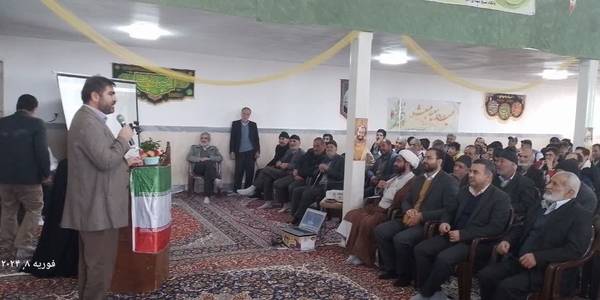 جشن پیروزی انقلاب اسلامی و عید مبعث در حسینیه فاطمه زهرا (س) روستای امیرآباد