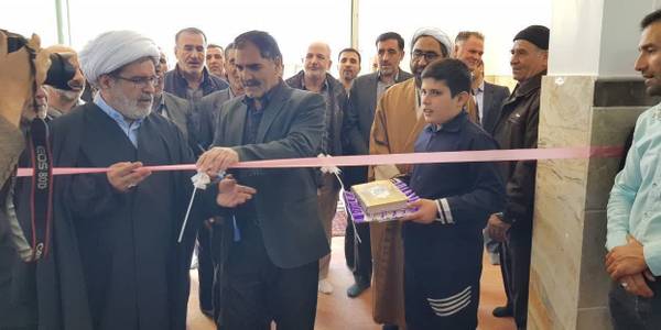 افتتاح مسجد صاحب الزمان (عج) شهر خنجین