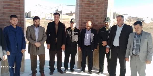 مزار شهدای گمنام شهر خنجین غبار روبی شد