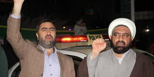 صدای بانگ الله اکبر در چهل و پنجمین سالگرد شکوهمندانه انقلاب اسلامی در شهر فرمهین طنین انداز شد