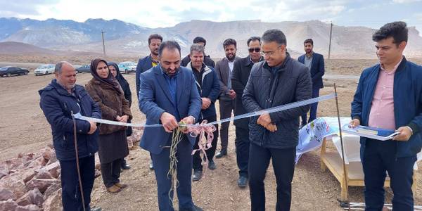 پروژه آبخیزداری پخش سیلاب باقرآباد نیم ور افتتاح شد.