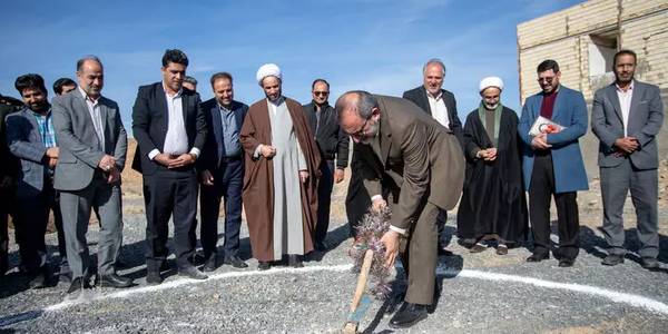 عملیات اجرایی مدرسه خیرساز شهر جاورسیان آغاز شد