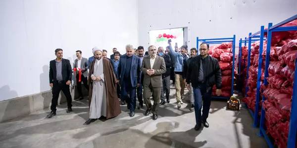 اولین سردخانه خنداب با ظرفیت یک هزار تن به بهره‌برداری رسید