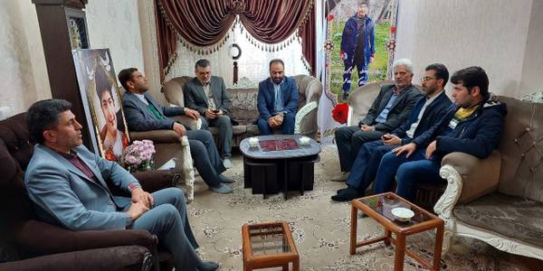 دیدار با خانواده فرشته ماندگار امیرحسین غفاری