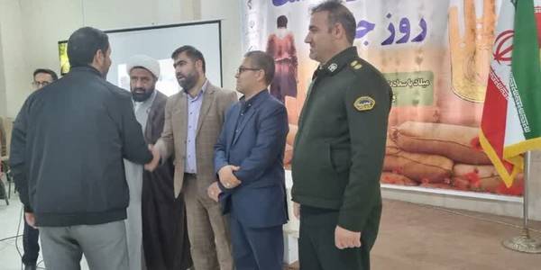 برگزاری مراسم روز جانباز در شهرستان فراهان