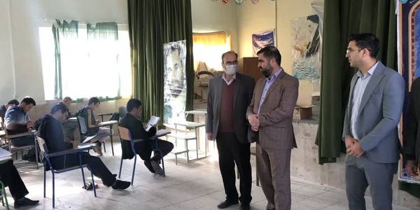 هشتمین آزمون مکاتبه ای دهیاران استان در شهرستان فراهان